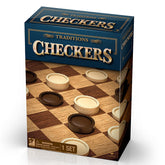 Classic Games Traditions Checkers Board Game